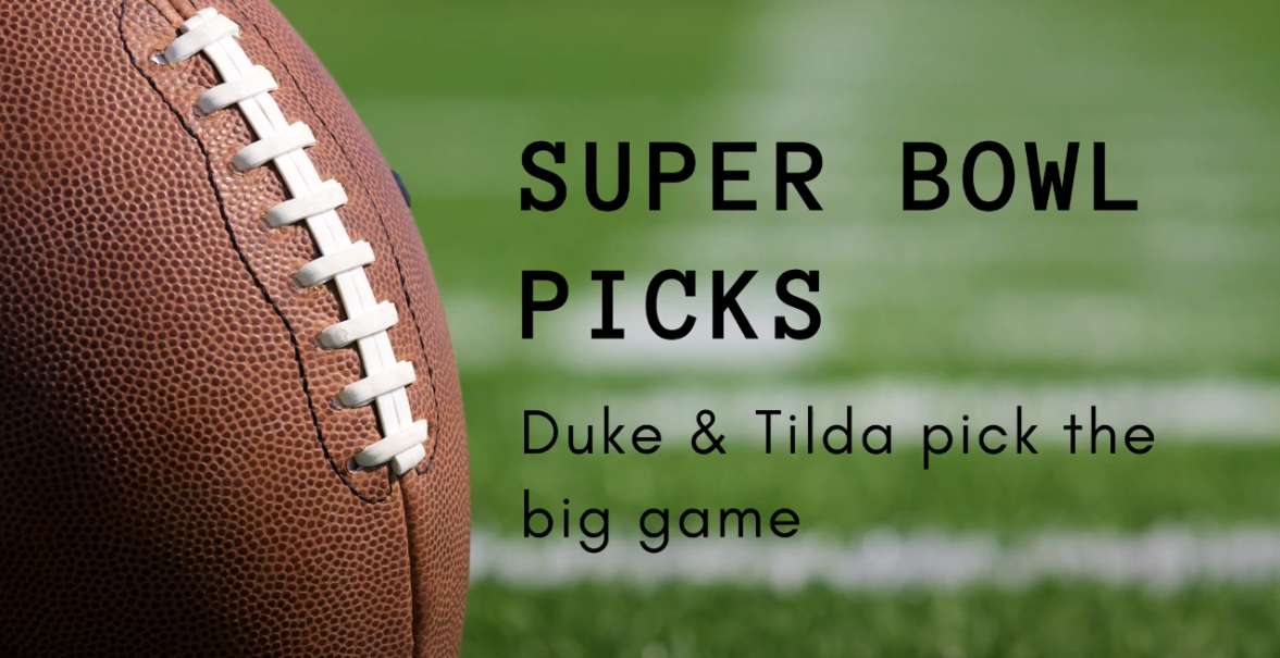 The Hounds Pick the Big Game – Super Bowl picks from Duke & Tilda